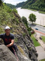 Avon Gorge abseil for Autistica